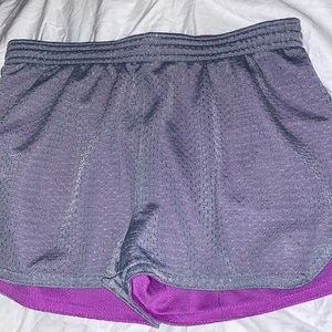 Girls reversible athletic shorts